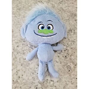 Dreamworks Trolls Movie Guy Diamond Sparkles Blue Hair Hasbro 12"‎ Stuffed Plush